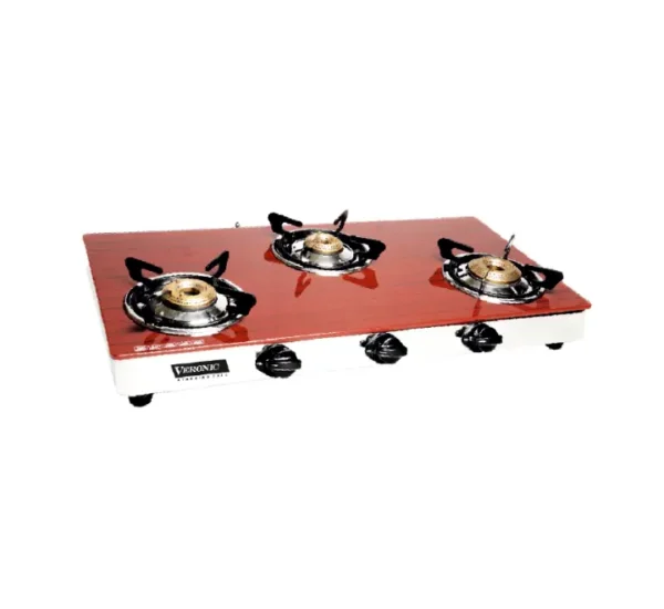 Glass Top Triple Burner