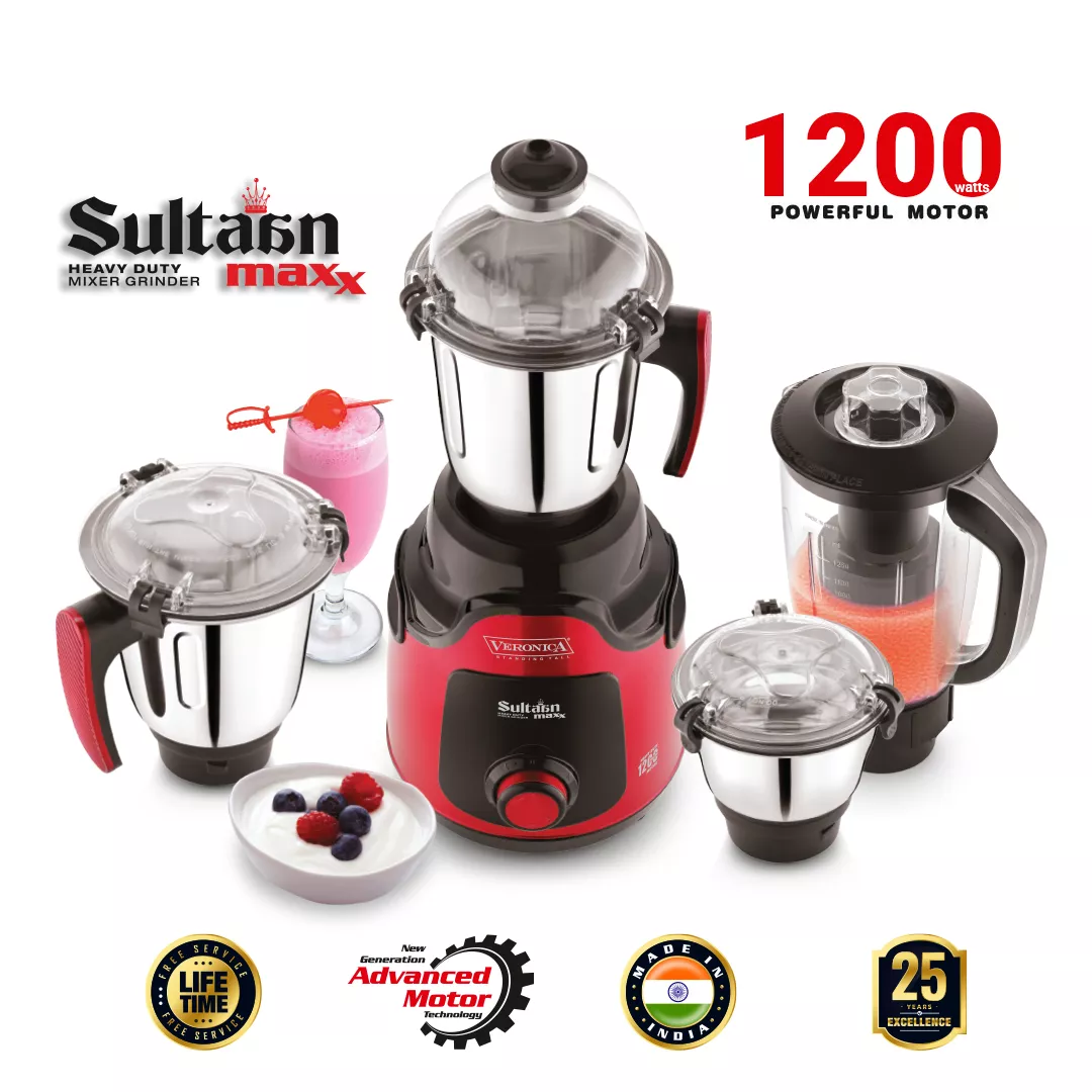Sultaan Maxx 1200Watt 4-Jar Blender